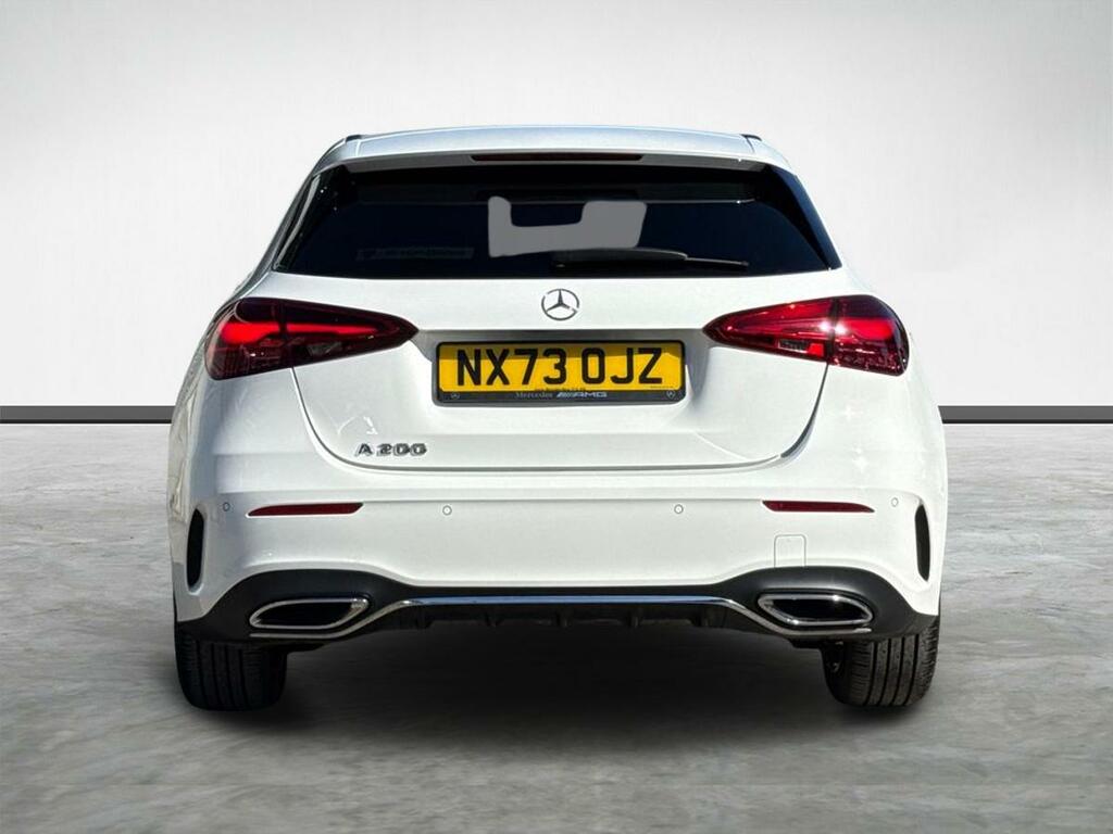 Mercedes-Benz A Class 1.3 A200h Mhev Amg Line Executive 7G-dct Euro 6 NX73OJZ White #4