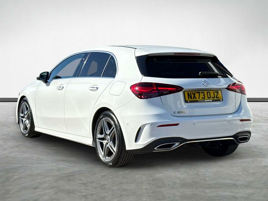 Mercedes-Benz A Class 1.3 A200h Mhev Amg Line Executive 7G-dct Euro 6 NX73OJZ White #5