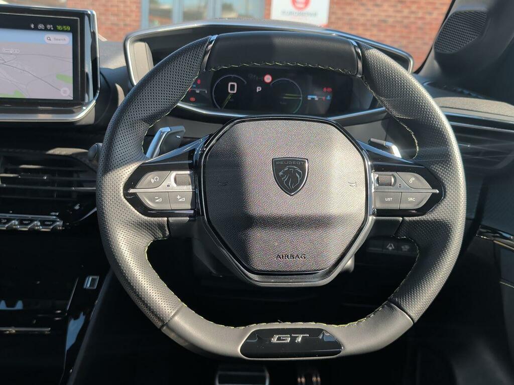 Peugeot e-208 50Kwh Gt 7.4Kw Charger Yellow #6
