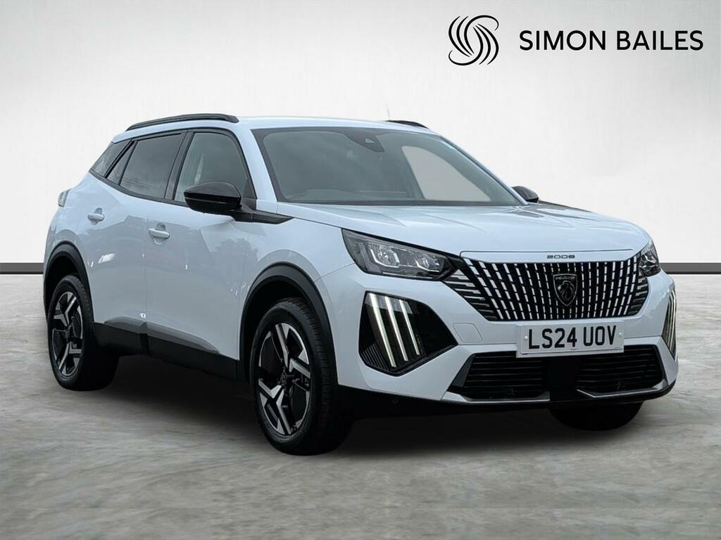 Peugeot 2008 1.2 Puretech Allure Suv Euro 6 White
