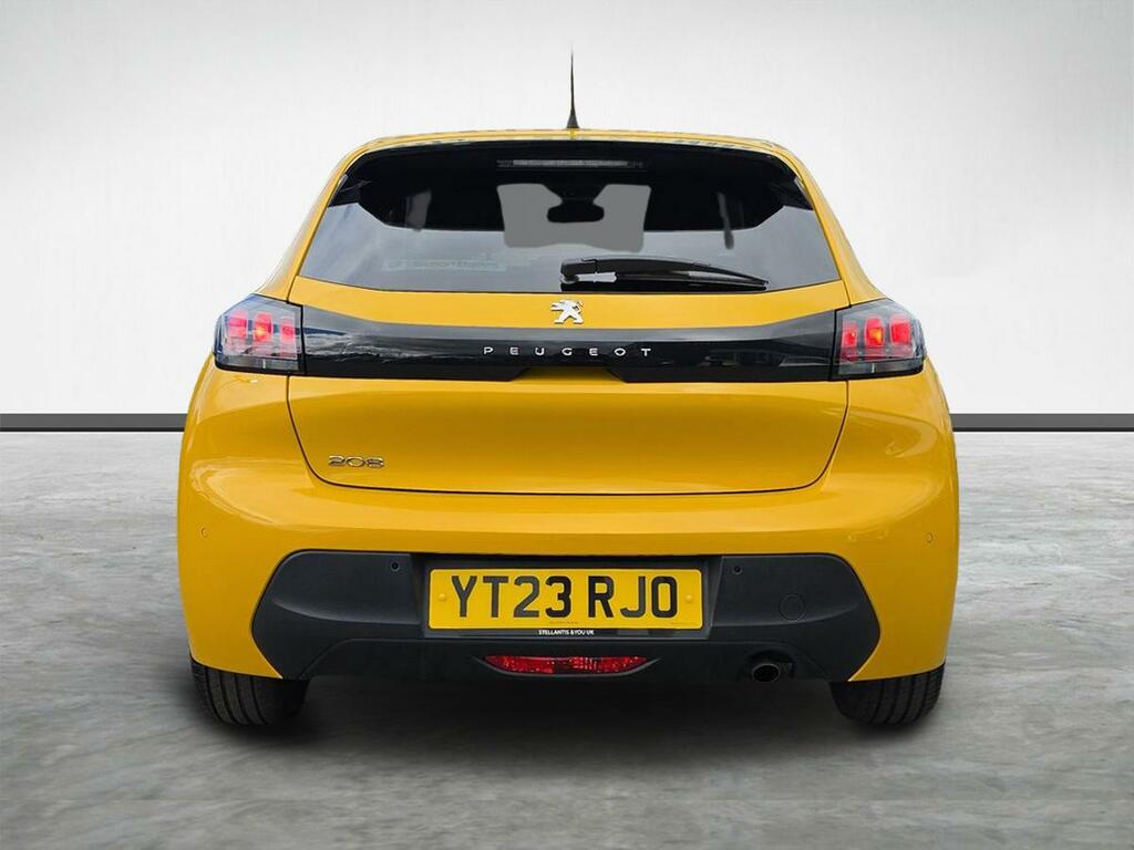 Peugeot 208 1.2 Puretech Active Premium Euro 6 S S YT23RJO Yellow #4
