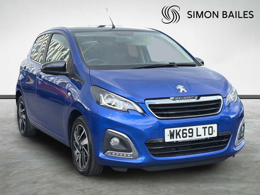 Peugeot 108 1.0 Allure Euro 6 S S WK69LTO Blue