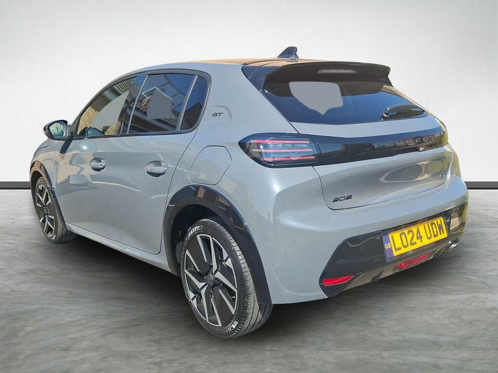 Peugeot 208 1.2 Puretech Gt Hatchback Euro 6 LO24UDW Grey #5