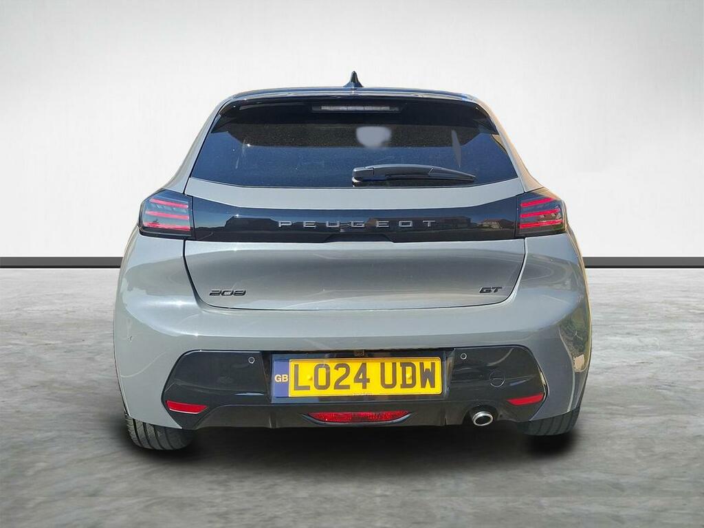 Peugeot 208 1.2 Puretech Gt Hatchback Euro 6 LO24UDW Grey #4