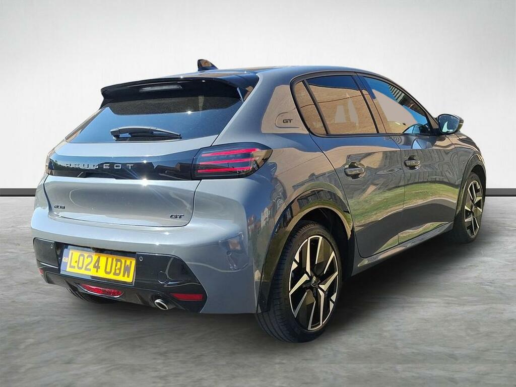 Peugeot 208 1.2 Puretech Gt Hatchback Euro 6 LO24UDW Grey #3