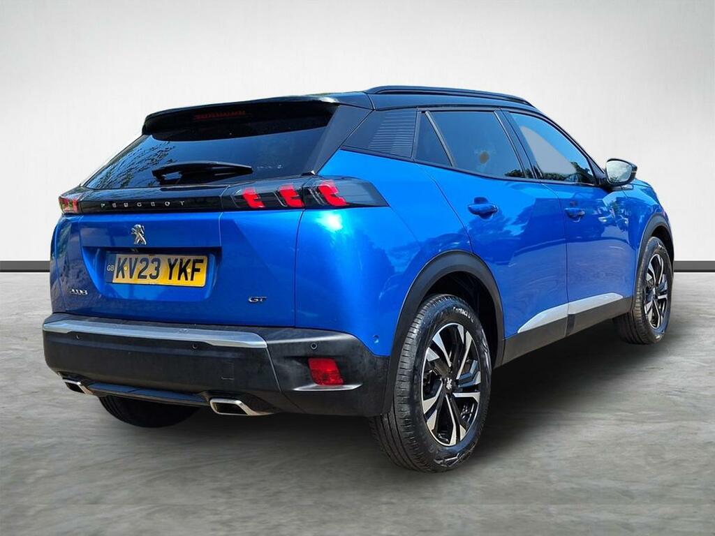 Peugeot 2008 1.2 Puretech Gt Eat Euro 6 S S KV23YKF Blue #3