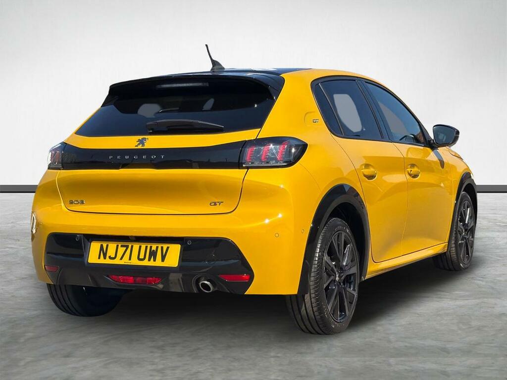 Peugeot 208 1.2 Puretech Gt Premium Euro 6 S S NJ71UWV Yellow #3