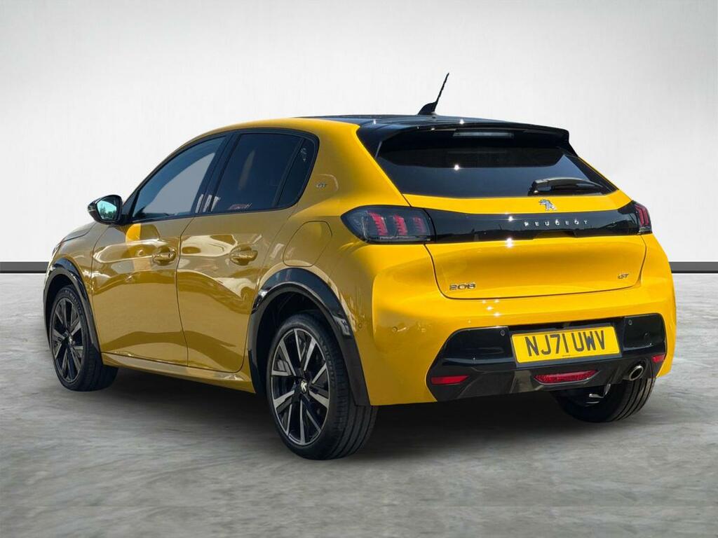 Peugeot 208 1.2 Puretech Gt Premium Euro 6 S S NJ71UWV Yellow #5