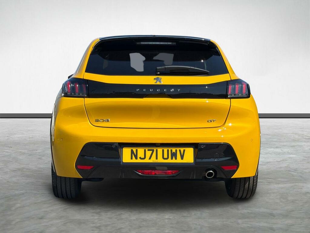 Peugeot 208 1.2 Puretech Gt Premium Euro 6 S S NJ71UWV Yellow #4