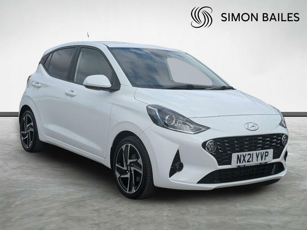 Hyundai I10 1.0 Premium Euro 6 S S NX21YVP White
