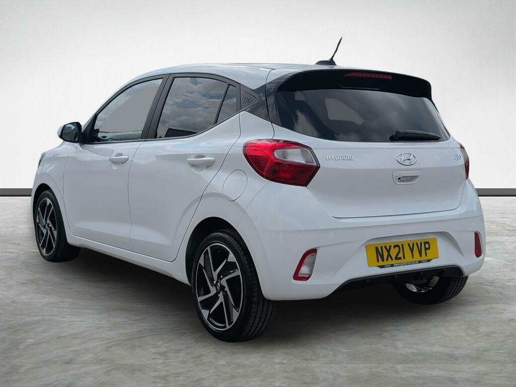 Hyundai I10 1.0 Premium Euro 6 S S NX21YVP White #5