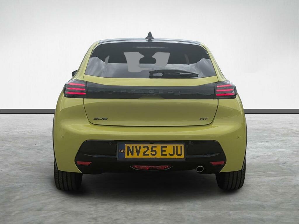 Peugeot 208 1.2 Puretech Gt Hatchback Euro 6 NV25EJU Yellow #4