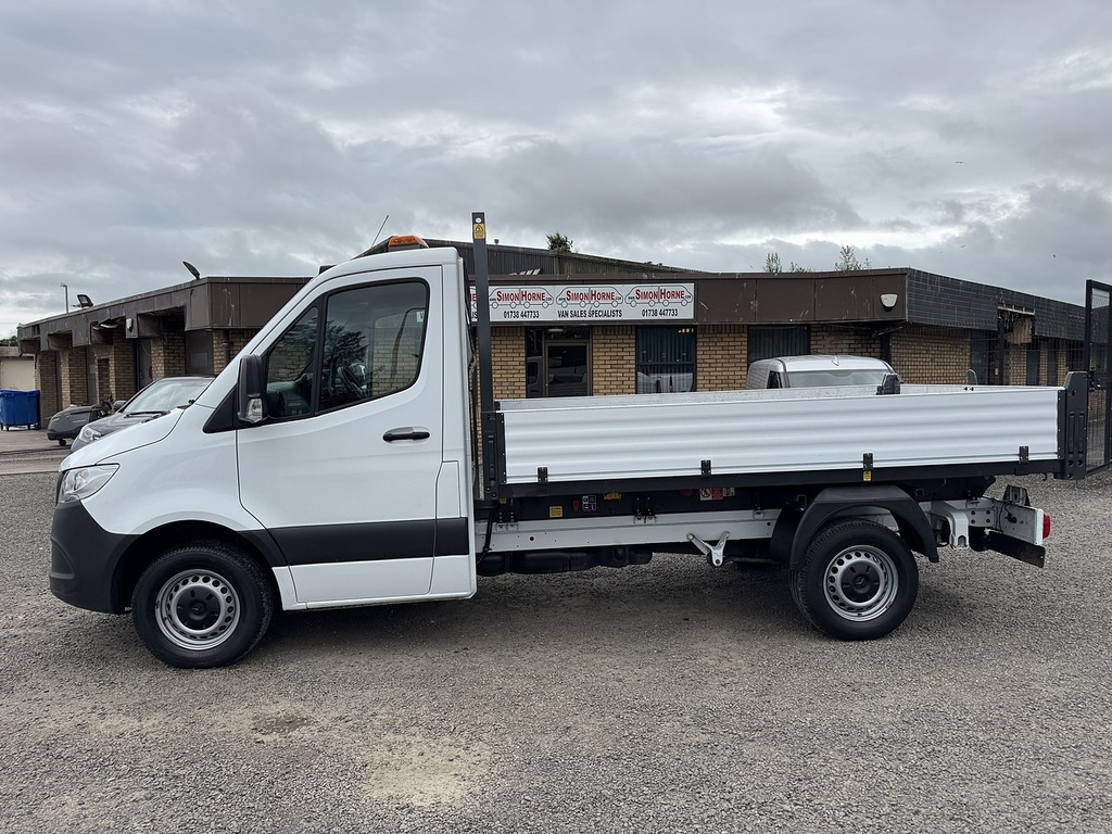 Mercedes-Benz Sprinter 315 2.0Cdi 150Ps Rwd Progressive Tipper White #6