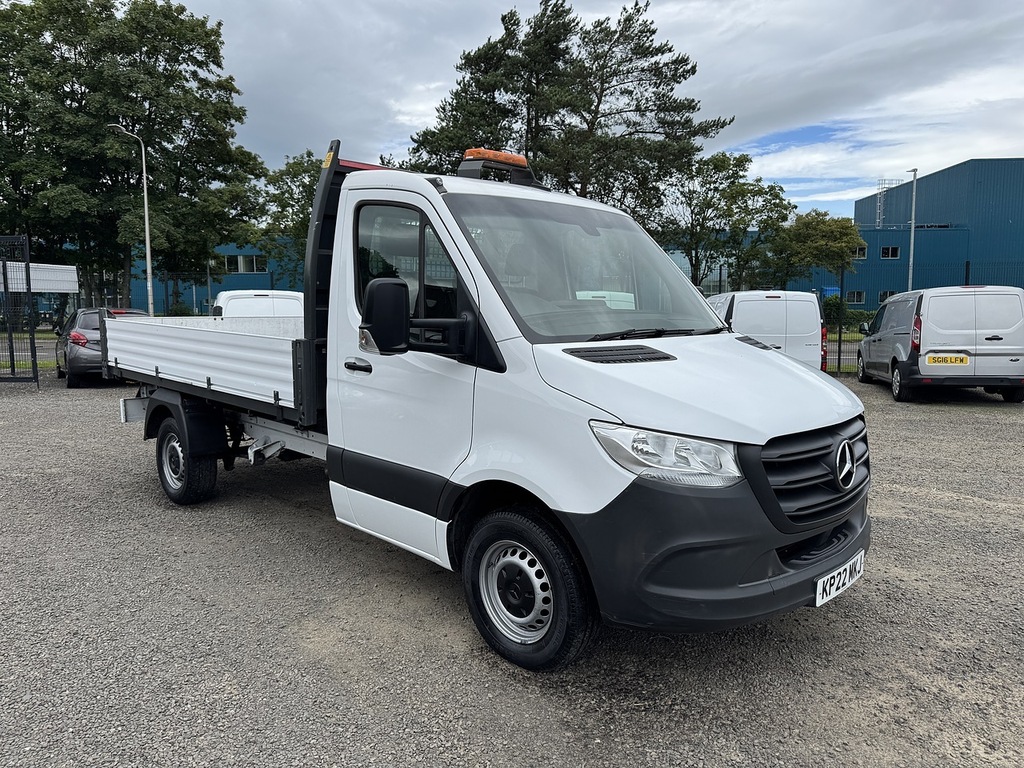 Mercedes-Benz Sprinter 315 2.0Cdi 150Ps Rwd Progressive Tipper White #3