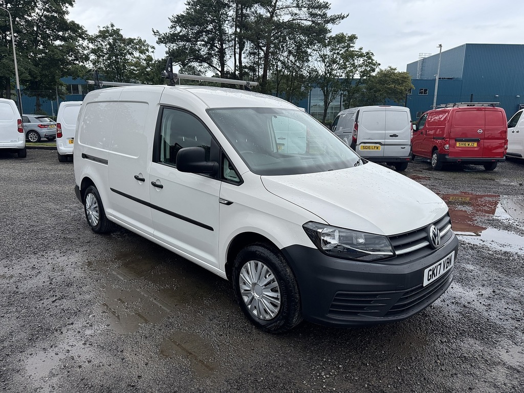 Volkswagen Caddy Maxi Tdi C20 Bluemotion Tech Startline White #2