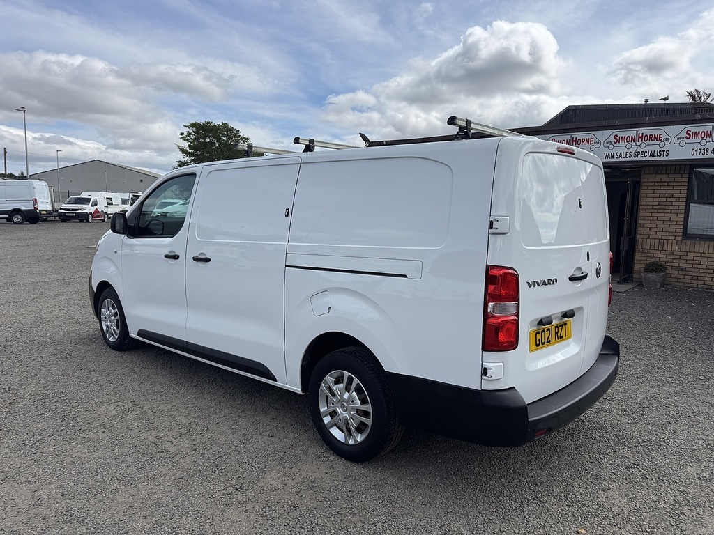 Vauxhall Vivaro 2900 1.5D 100Ps Dynamic Short Wheelbase L1h1 Low R White #7