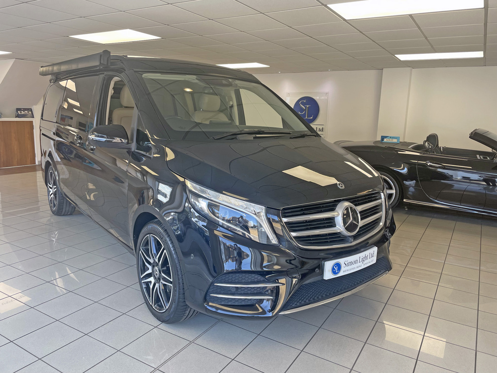 Mercedes-Benz V Class Mpv Black #50
