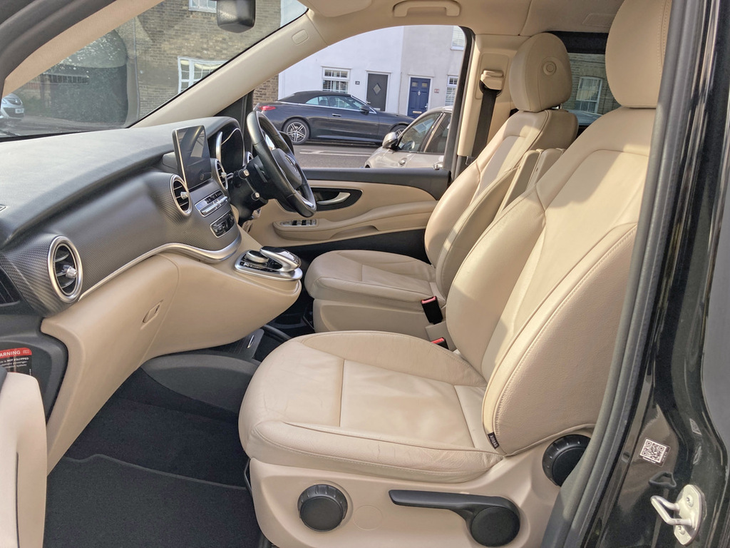 Mercedes-Benz V Class Mpv Black #11