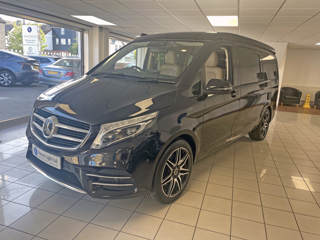 Mercedes-Benz V Class Mpv Black #52