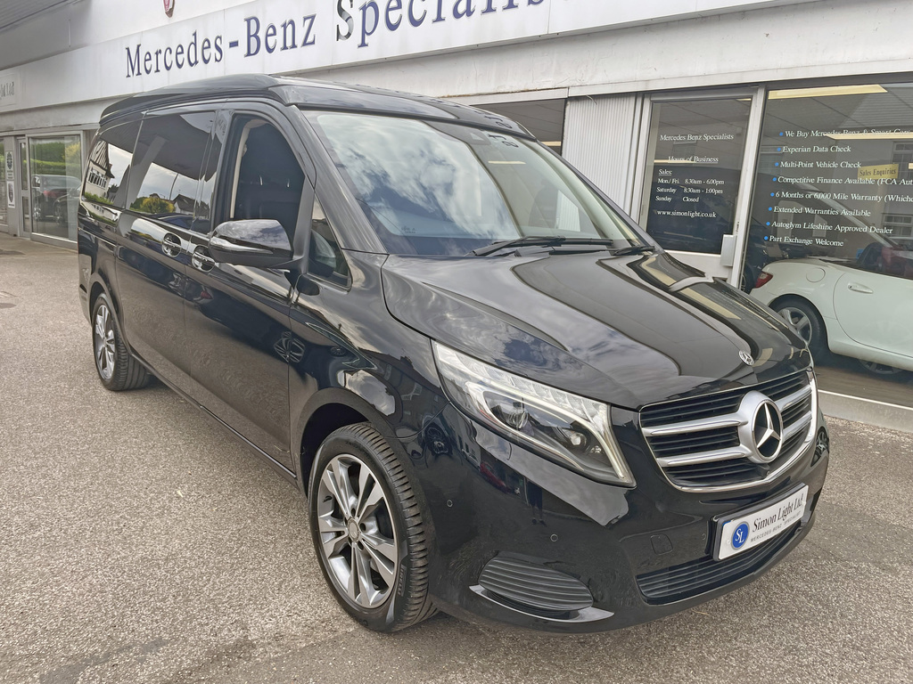 Mercedes-Benz V Class V220 D Amg Line Long Black #19