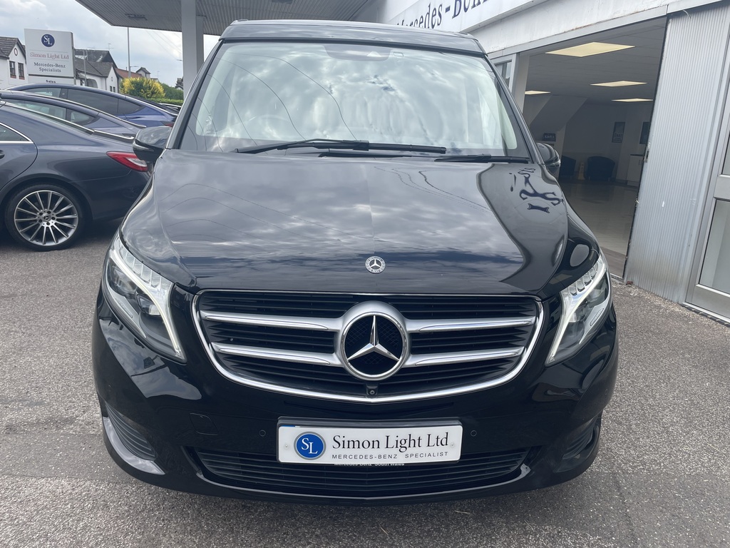 Mercedes-Benz V Class V220 D Amg Line Long Black #20