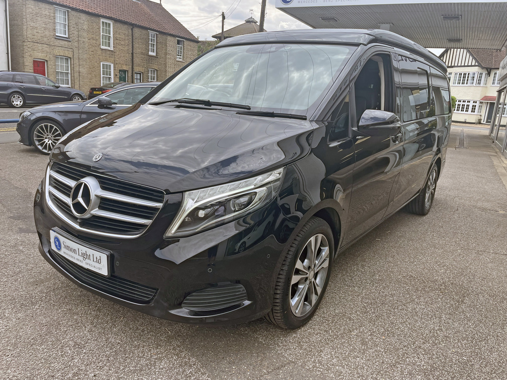 Mercedes-Benz V Class V220 D Amg Line Long Black #21