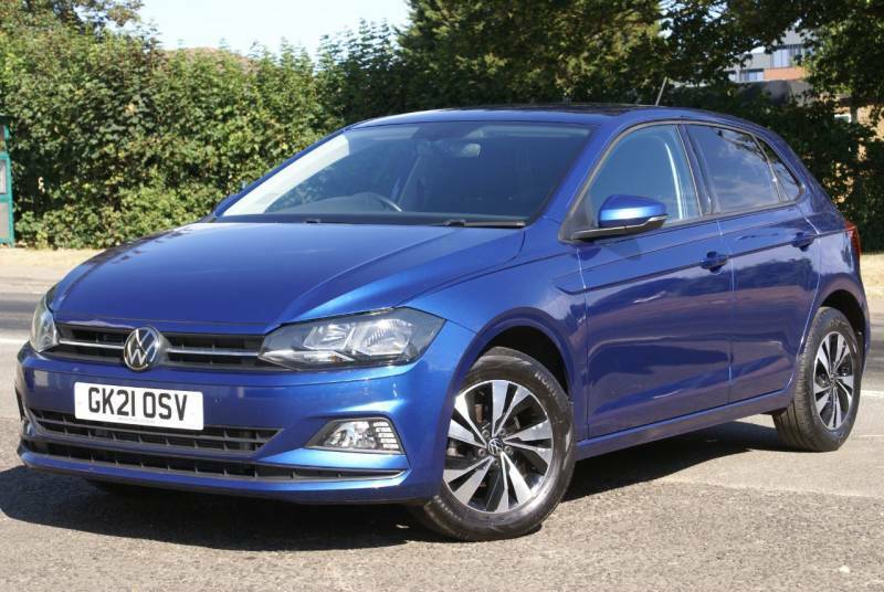 Volkswagen Polo 1.0 Tsi 95 Match Dsg - 2021 21 GK21OSV Blue #2