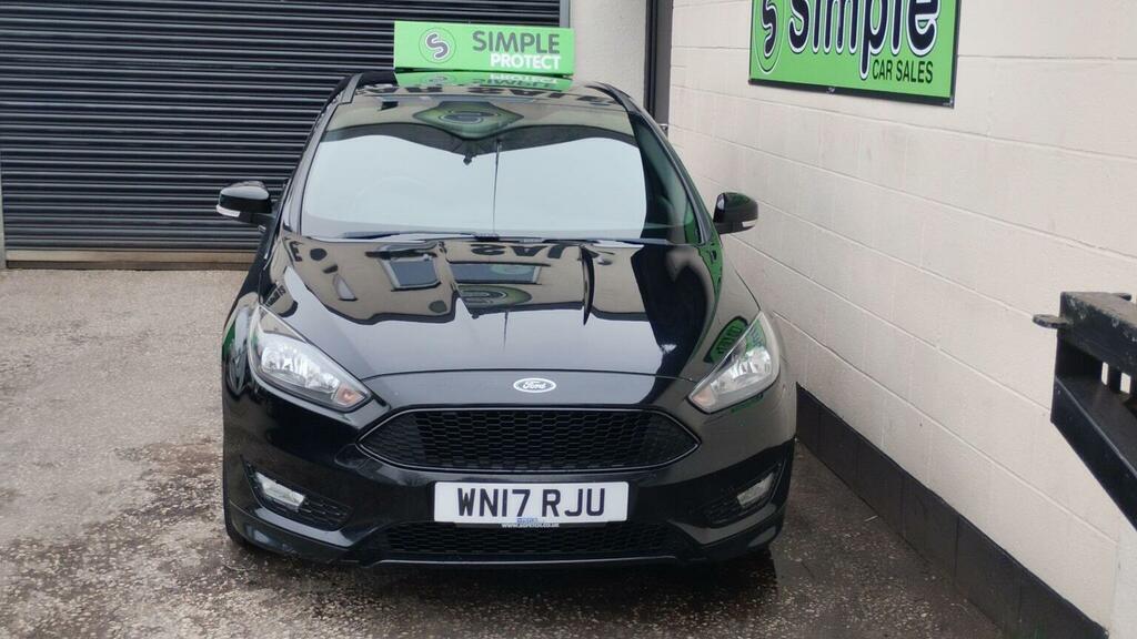 Ford Focus Hatchback 1.5 Tdci St-line Euro 6 Ss 2017 WN17RJU Black #2