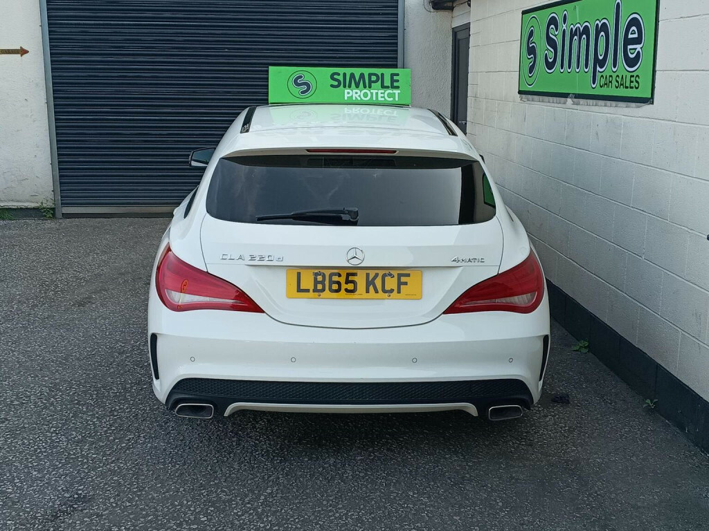 Mercedes-Benz CLA Class Estate 1.6 Cla180 Amg Sport Shooting Brake Euro 6 White #16