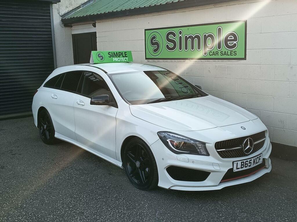 Mercedes-Benz CLA Class 2.1 Cla220d Amg Sport Shooting Brake 7G-dct 4Matic White