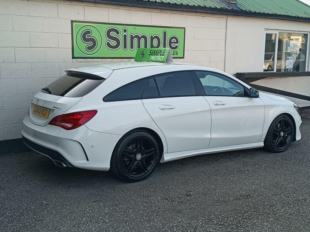 Mercedes-Benz CLA Class 2.1 Cla220d Amg Sport Shooting Brake 7G-dct 4Matic White #6