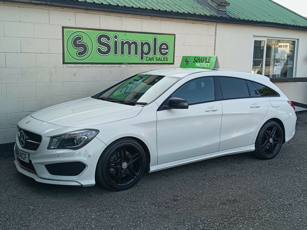 Mercedes-Benz CLA Class Estate 1.6 Cla180 Amg Sport Shooting Brake Euro 6 White #17