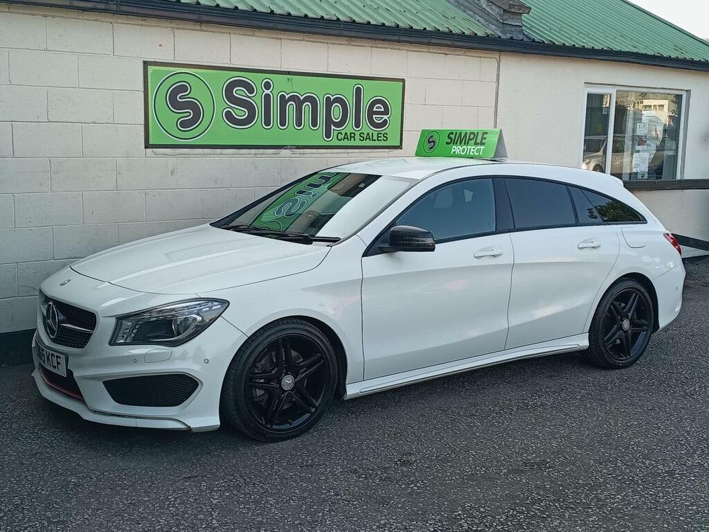 Mercedes-Benz CLA Class 2.1 Cla220d Amg Sport Shooting Brake 7G-dct 4Matic White #3