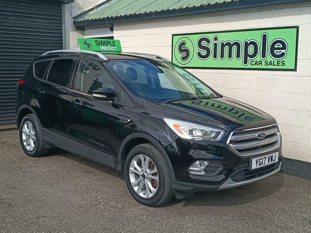 Ford Kuga Suv 2.0 Tdci Titanium Euro 6 Ss 201717 YG17VWJ Black