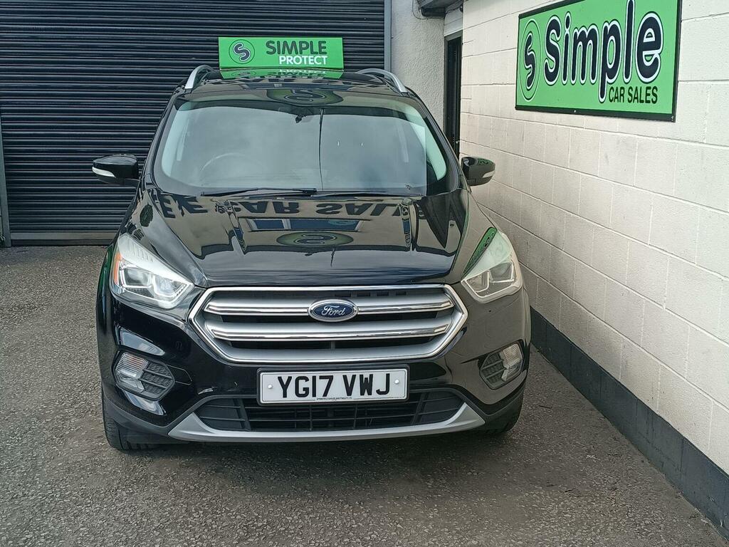 Ford Kuga Suv 2.0 Tdci Titanium Euro 6 Ss 201717 YG17VWJ Black #2