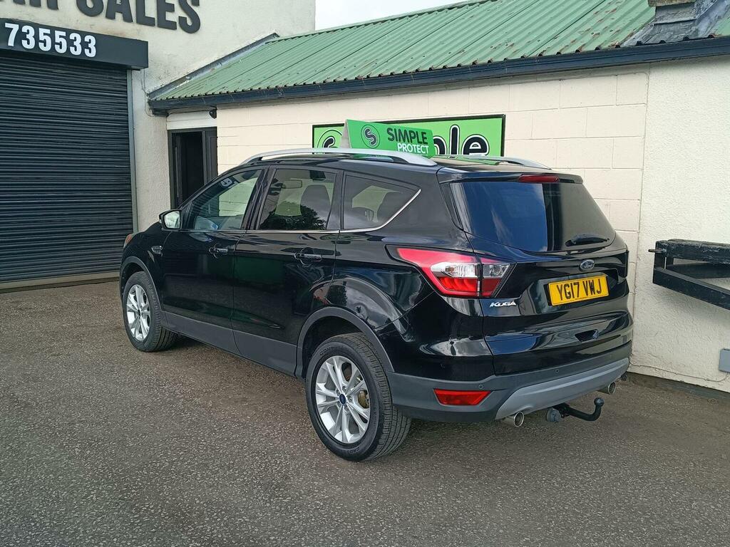 Ford Kuga Suv 2.0 Tdci Titanium Euro 6 Ss 201717 YG17VWJ Black #4