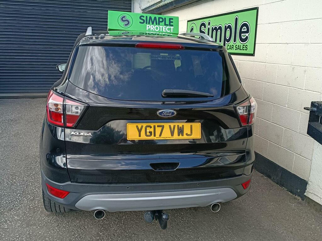 Ford Kuga Suv 2.0 Tdci Titanium Euro 6 Ss 201717 YG17VWJ Black #5