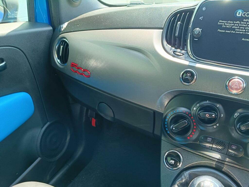 Fiat 500 Lounge Dualogic Blue #10
