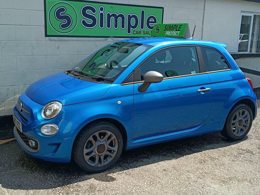 Fiat 500 Lounge Dualogic Blue #5
