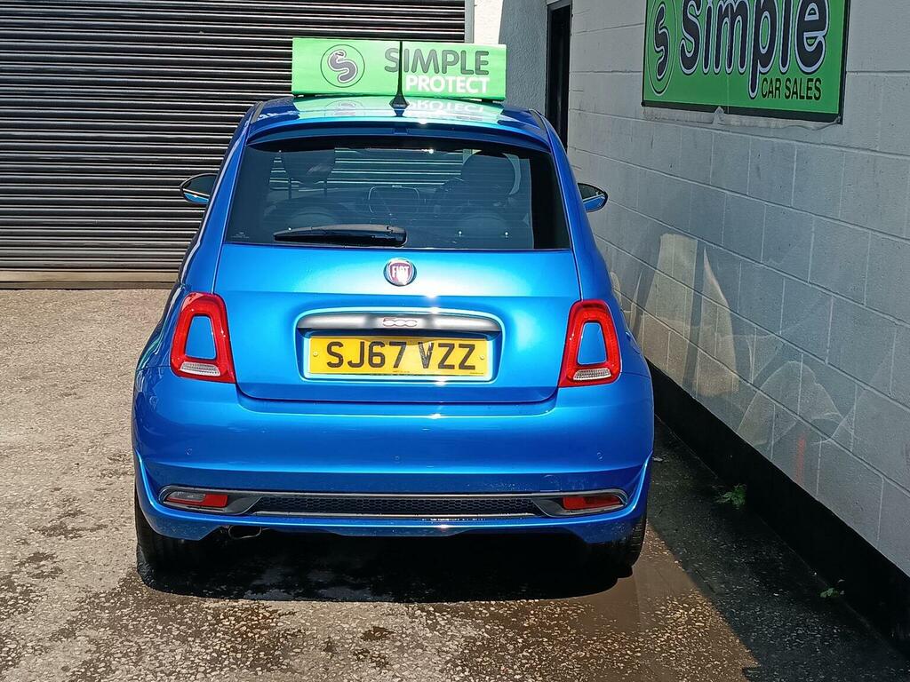Fiat 500 Lounge Dualogic Blue #6
