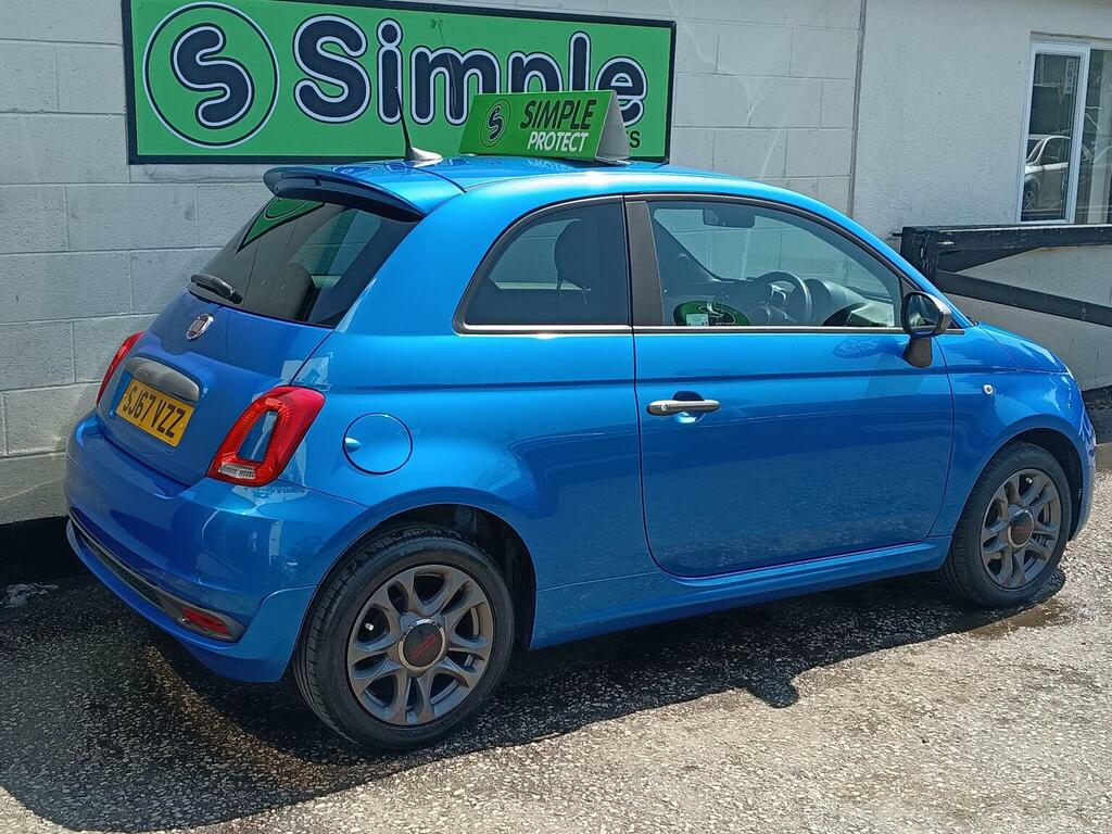 Fiat 500 Lounge Dualogic Blue #7