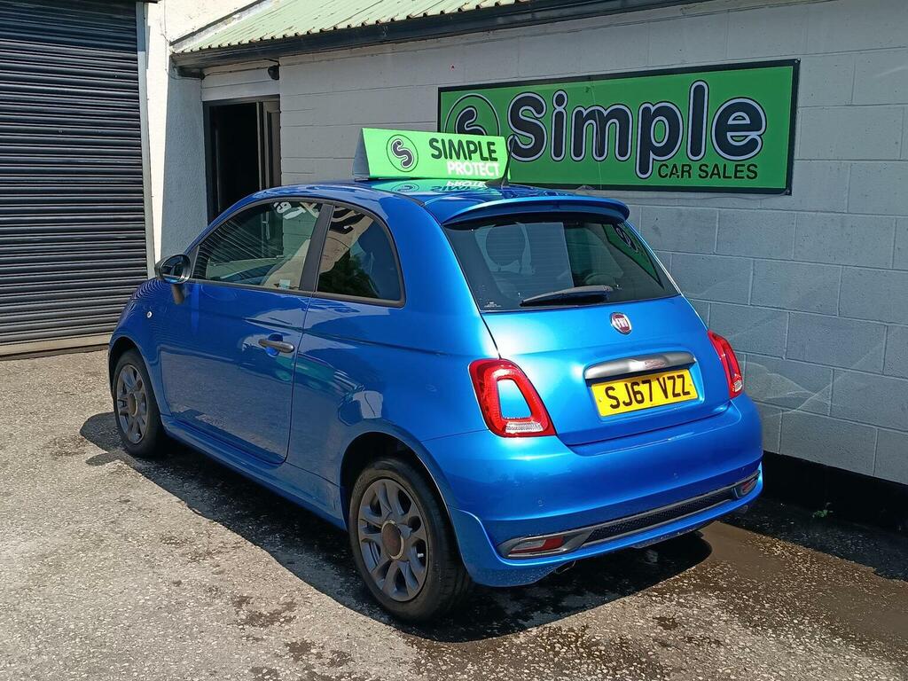 Fiat 500 Lounge Dualogic Blue #4