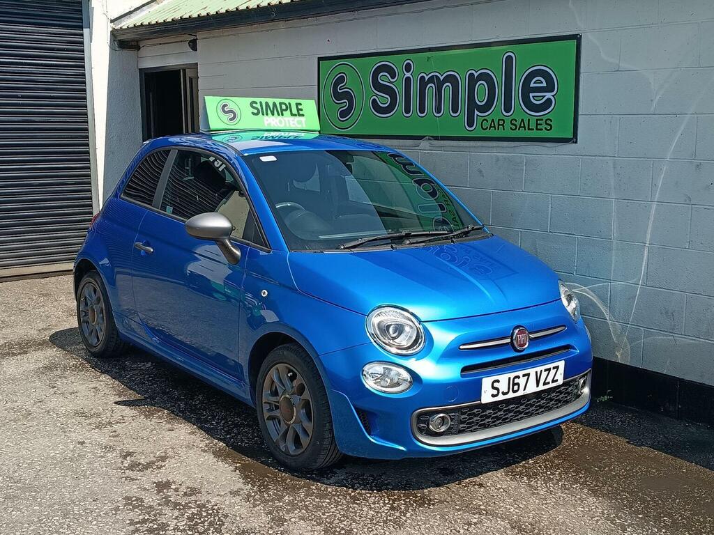 Fiat 500 Lounge Dualogic Blue #1