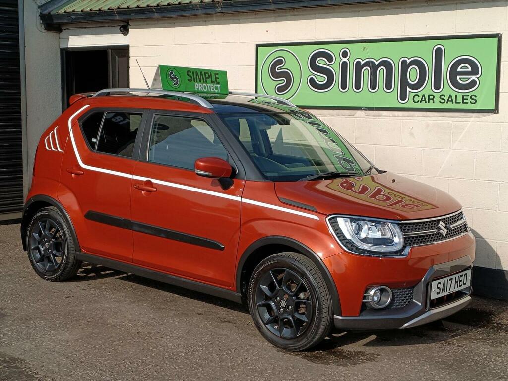 Suzuki Ignis Hatchback 1.2 Dualjet Mhev Sz5 Euro 6 Ss 2 Orange