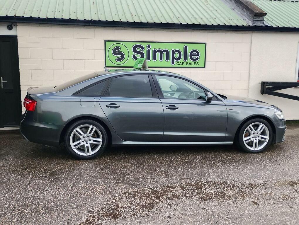 Audi A6 Saloon 2.0 Tdi S Line Multitronic Euro 5 Ss Grey #6