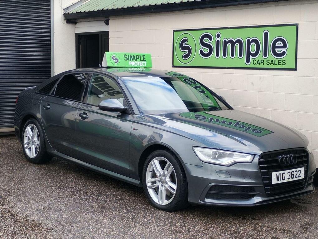 Audi A6 Saloon 2.0 Tdi S Line Multitronic Euro 5 Ss Grey