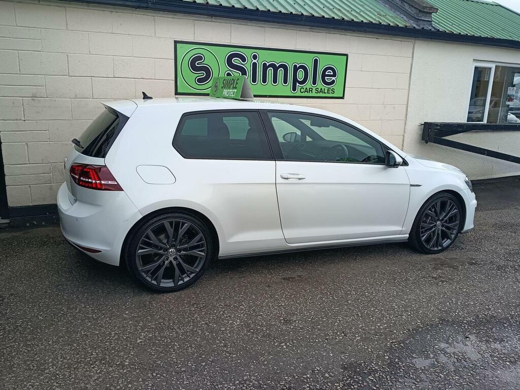 Volkswagen Golf Hatchback 2.0 Tdi Bluemotion Tech Gtd Euro 6 Ss SD16MVV White #6