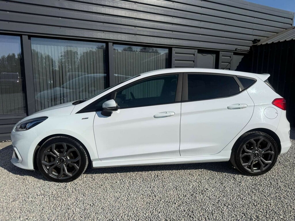 Ford Fiesta 1.0T Ecoboost St-line Euro 6 Ss 201818 KGZ9448 White #6