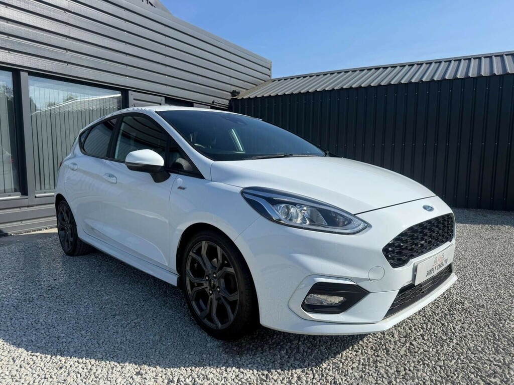 Ford Fiesta 1.0T Ecoboost St-line Euro 6 Ss 201818 White