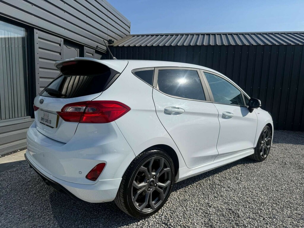 Ford Fiesta 1.0T Ecoboost St-line Euro 6 Ss 201818 KGZ9448 White #3